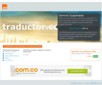 Traductor.com.co(Traductor) Screenshot