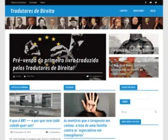 Tradutoresdedireita.org(Contact support) Screenshot