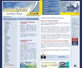 Tradutours.com(Agence de traduction & interprétation) Screenshot