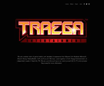 Traega.com(Traega Entertainment) Screenshot