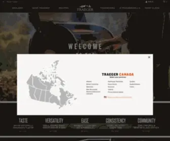 Traegergrills.ca(Wood Pellet Grills & BBQ Smokers) Screenshot