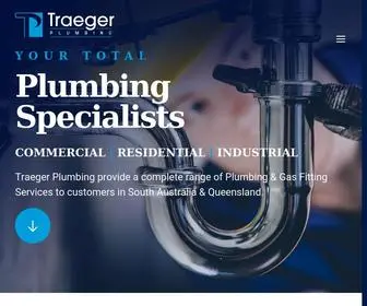 Traegerplumbing.com.au(Plumbing & Gas Fitting Specialists) Screenshot