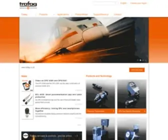 Trafag.co.uk(Pressure transmitters) Screenshot