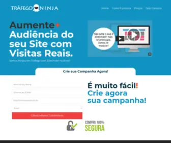 Trafegoninja.com.br(Trafegoninja) Screenshot