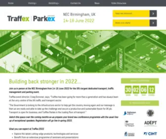 Traffex.com(Where the road traffic and transport industry come together) Screenshot