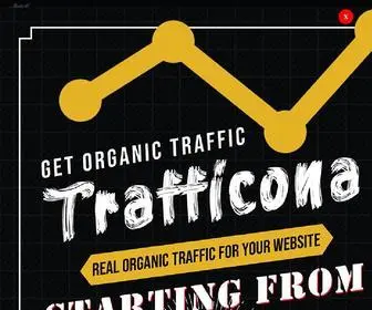Trafficonic.com(Get free traffic to your website or blog in just one minute. Trafficonic) Screenshot
