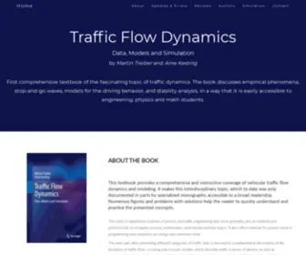 Traffic-Flow-Dynamics.org(Traffic Flow Dynamics) Screenshot