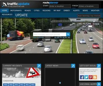 Traffic-Update.co.uk(UK-Wide Traffic News) Screenshot