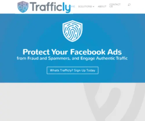 Traffic.ly(A really cool domain parked on Park.io) Screenshot