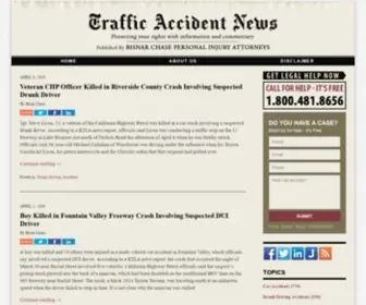 Trafficaccidentnewsandadviceblog.com(Published by California Personal Injury & Car Accident Lawyers Bisnar Chase Personal Injury Attorneys) Screenshot