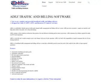 Trafficandbilling.com(AdEz Traffic and Billing Software) Screenshot