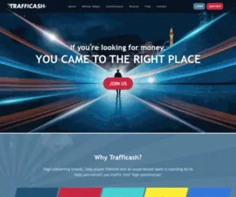 Trafficash.com(Trafficash) Screenshot