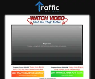 Trafficblaster.pro(Traffic Blaster Pro) Screenshot