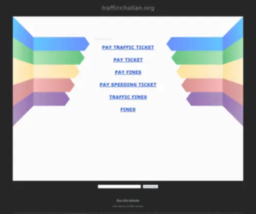 Trafficchallan.org(Trafficchallan) Screenshot