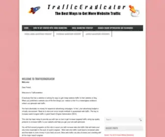 Trafficeradicator.com(Trafficeradicator Trafficeradicator) Screenshot