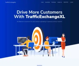 Trafficexchangexl.com(TrafficExchangeXL) Screenshot