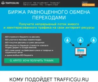 TrafficGu.ru(Срок) Screenshot