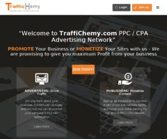 Traffichemy.com(Small Business Marketing Tips & Strategies) Screenshot