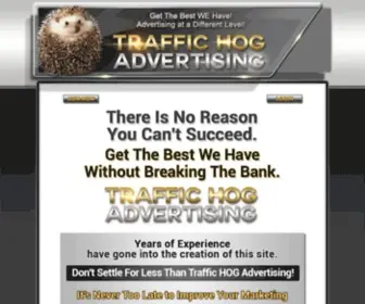 Traffichogadvertising.com(Traffic Hog Advertising) Screenshot