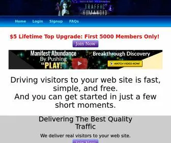 Traffichumanoid.website(Traffic Humanoid) Screenshot