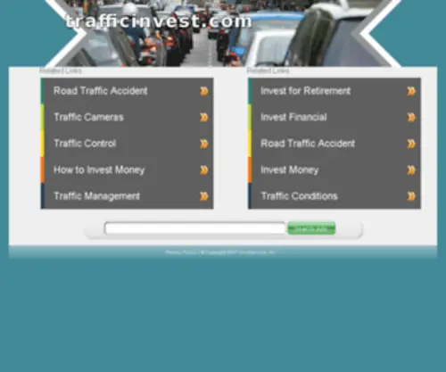 Trafficinvest.com(Forsale Lander) Screenshot