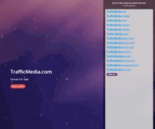Trafficmedia.com(Website builder) Screenshot