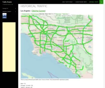TrafficPredict.com(Traffic Predict) Screenshot