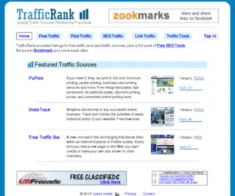 Trafficrank.com(Traffic Resources) Screenshot