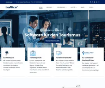Traffics.de(Softwaresysteme für den Tourismus) Screenshot