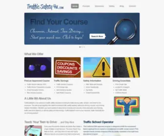 Trafficsafety4U.com(Traffic safety 4u) Screenshot