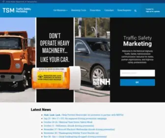 Trafficsafetymarketing.gov(Traffic Safety Marketing) Screenshot