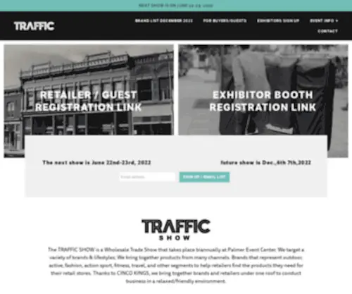 Trafficshow.us(Cinco Kings TRAFFIC show) Screenshot