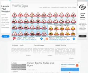 Trafficsigns.co.in(Indian Traffic Rules and Signs) Screenshot