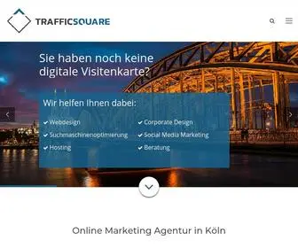 Trafficsquare.de(Online Marketing Solingen) Screenshot