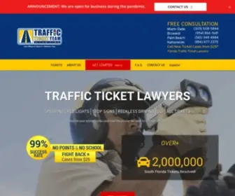 Trafficticketteam.com(Ticket Lawyers) Screenshot