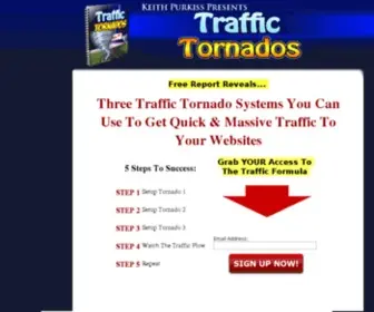 Traffictornados.com(High Ticket Sales Page) Screenshot