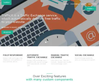 Trafficx.net(Our mission) Screenshot