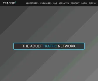 Traffix3.com(TRAFFIX³) Screenshot