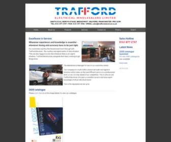 Traffordelectrical.co.uk(Trafford Electrical Wholesalers Limited) Screenshot