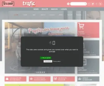 Trafic.com(Achetez malin et pas cher en magasin proche de chez vous) Screenshot