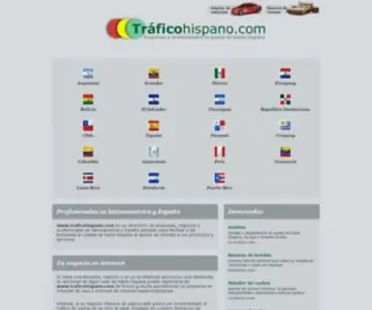 Traficohispano.com(Empresas y profesionales en paises de habla hispana) Screenshot