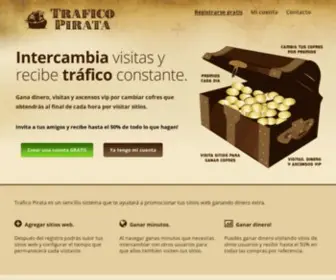 Traficopirata.com(Trafico Pirata) Screenshot