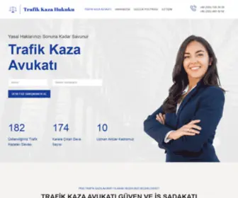 Trafikkazahukuku.com(Trafik Kaza Hukuku) Screenshot