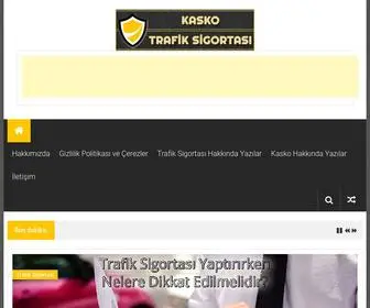 Trafiksigortasikasko.com(Trafik Sigortası ve Kasko) Screenshot