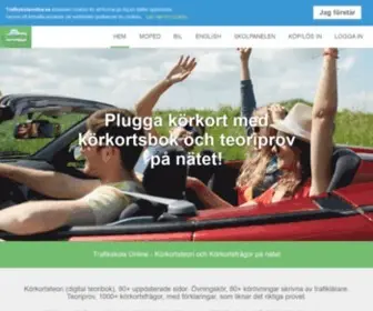 Trafikskolaonline.se(Trafikskola Online) Screenshot