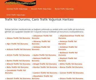 Trafikyoldurumu.com(Canlı) Screenshot