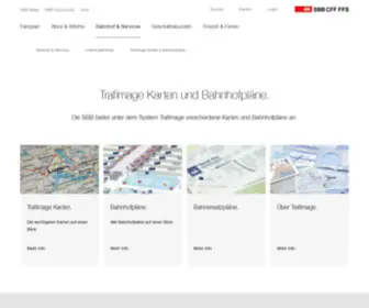 Trafimage.ch(Trafimage Karten und Bahnhofpläne) Screenshot