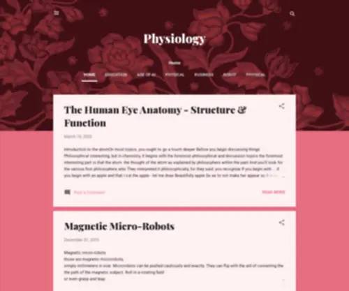 Trafnew.com(Physiology) Screenshot