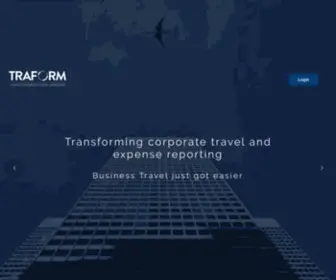 Traform.com(Smart Unified Travel and Expense Management Solution) Screenshot