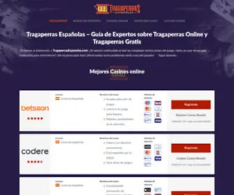 Tragaperrasespanolas.com(Tragaperras Gratis) Screenshot